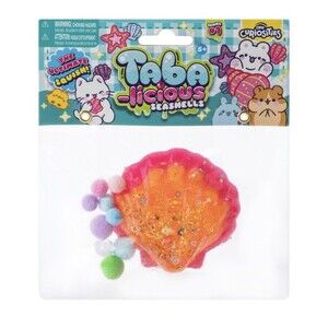 Taba-licious Seashells The Ultimate Squishy Toy Curiosities Fidget Toy Orange